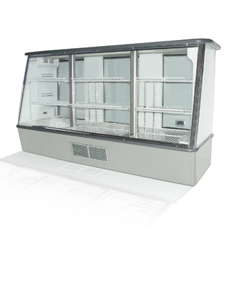 Heladera VITRINA MOSTRADOR VM 200